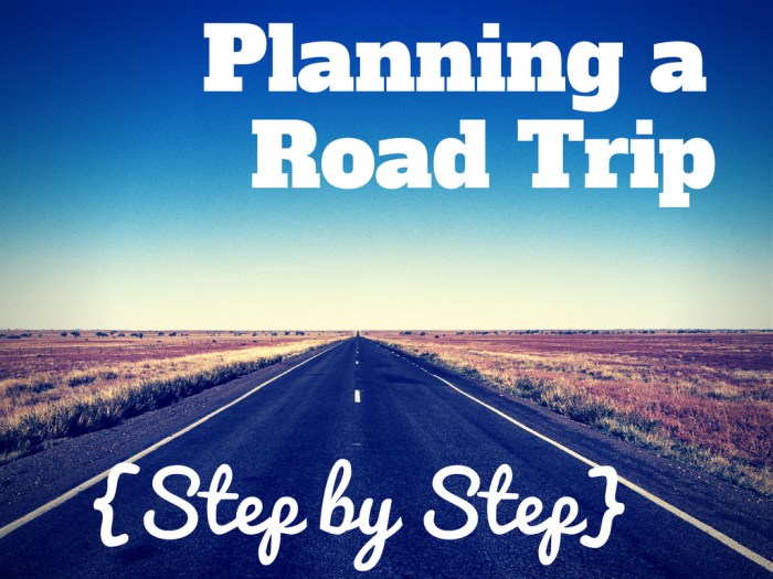 Tips for planning a road trip